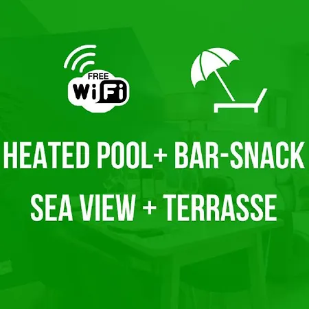 Marazul, Heated Pool, Terrace, Wifi شقة أذيخي